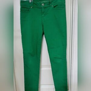 LC Lauren Conrad Emerald denim Pants, size 6